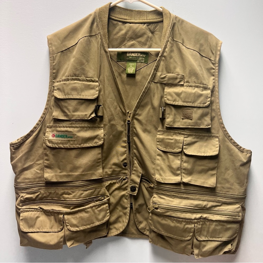 Gander Mountain Khaki Outdoor Vest